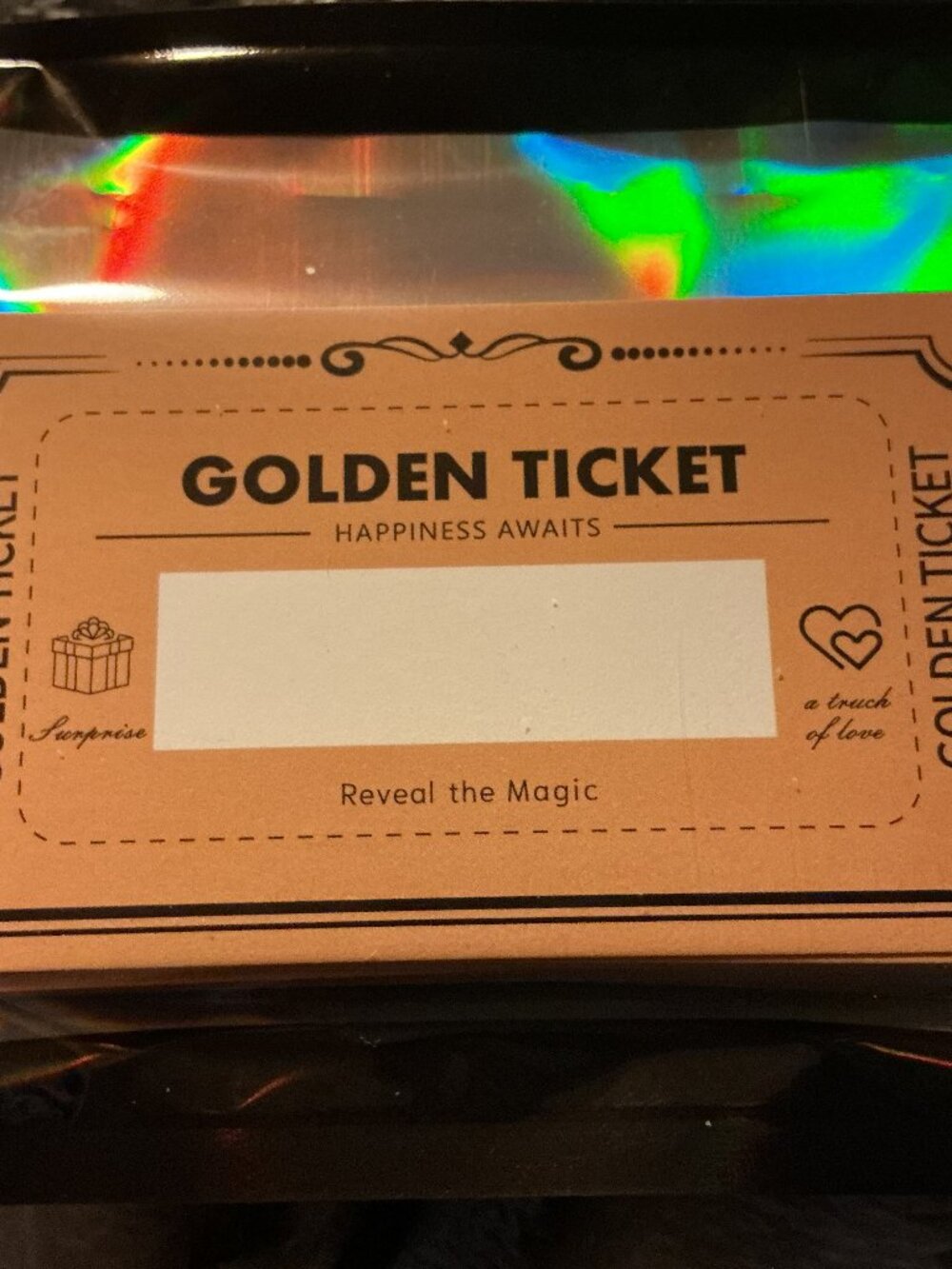 ★ Golden Ticket Scratch Off Cards – 25 Small Business Pack